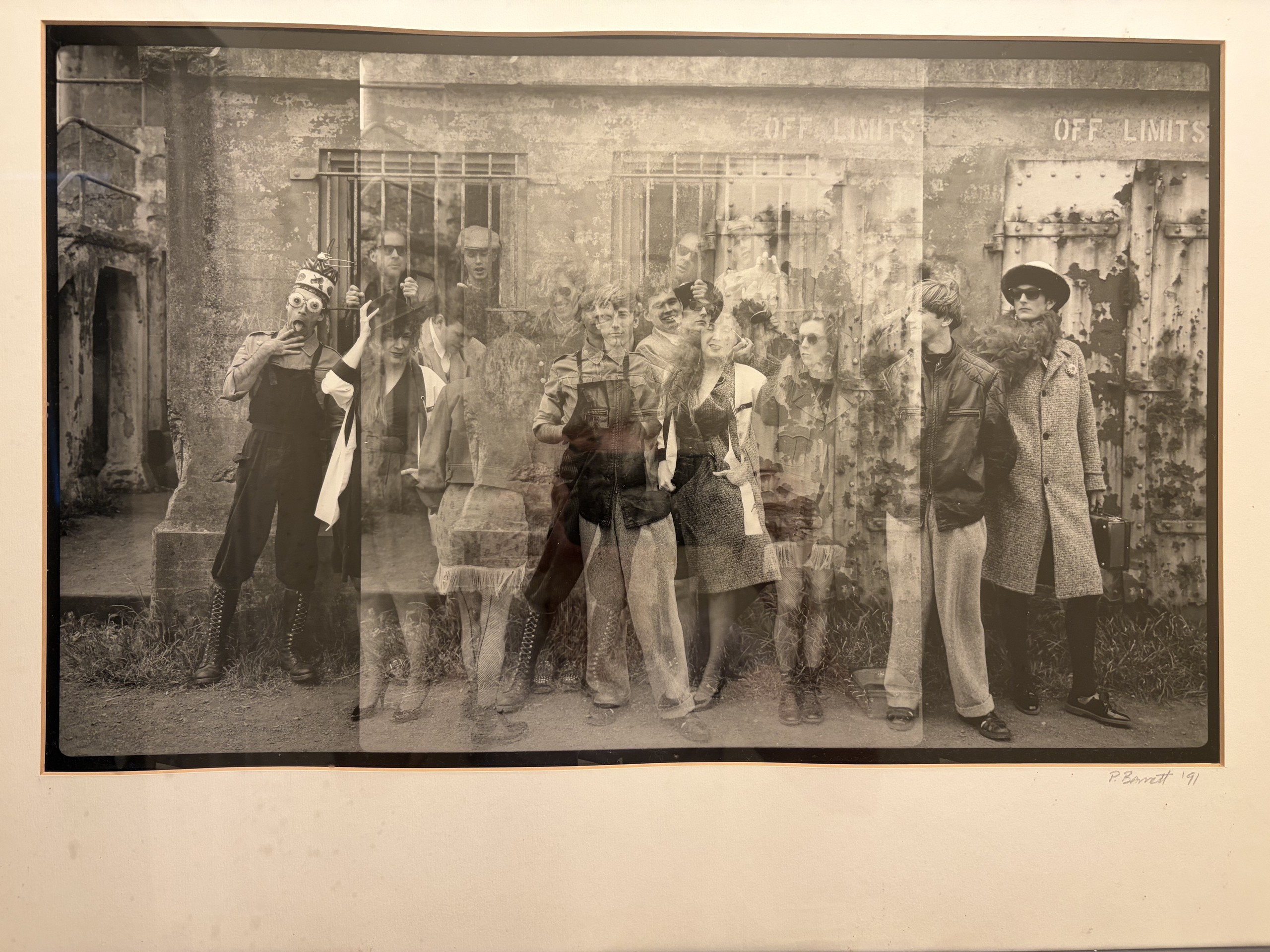 The Bunyups - Pink Linguini Band lineup (1991, photo by P. Barrett)